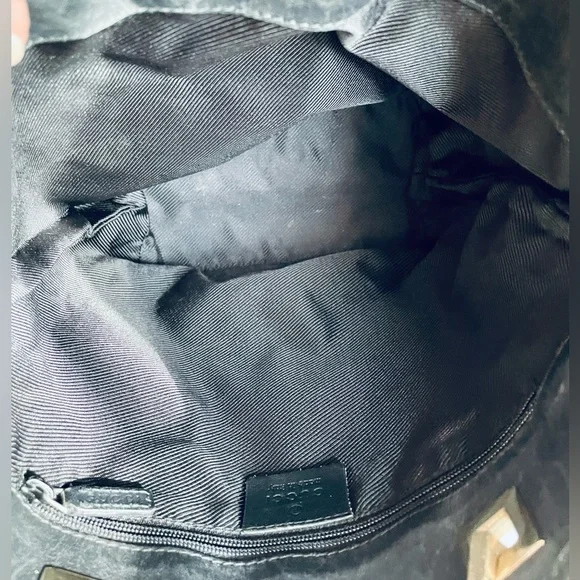 Vintage Gucci Monogram Mini Bag Gold HW Iconic Elegance - Picture 8 of 13